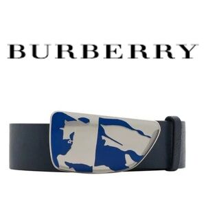 NWT $650 BURBERRY Leather Ekd Shield Belt size 40 (100)